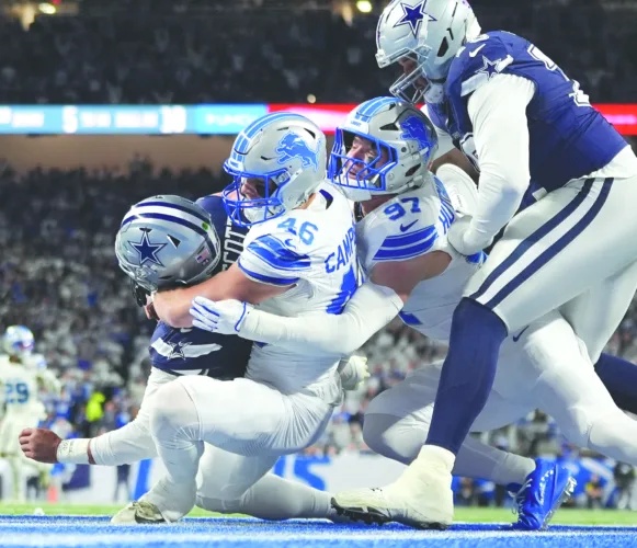 Lions’ Campbell rated No. 2 linebacker in NFL